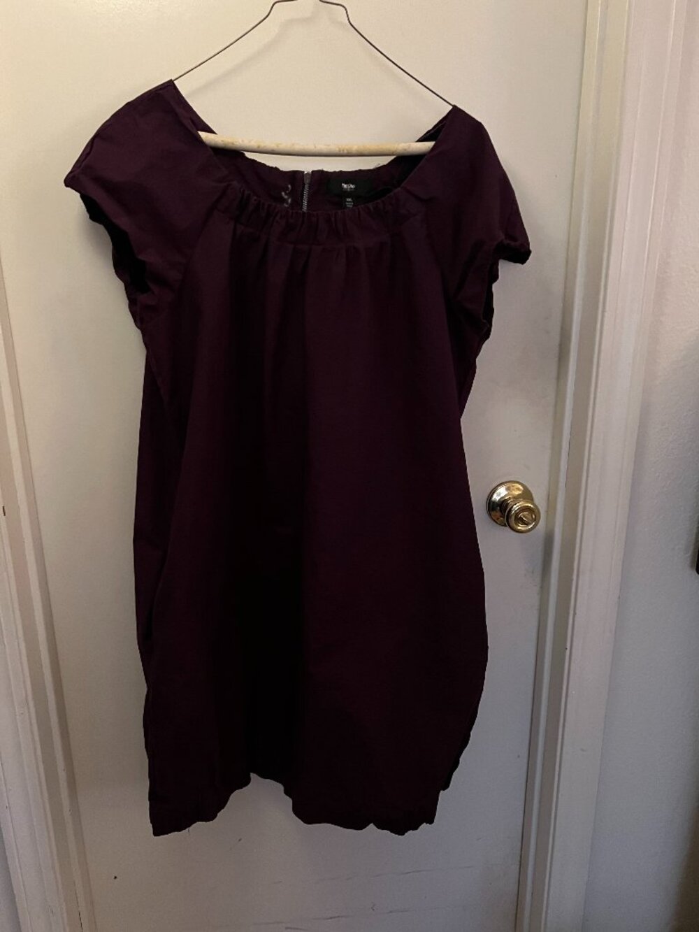 Mossimo Dark Plum Mini Dress W XXL